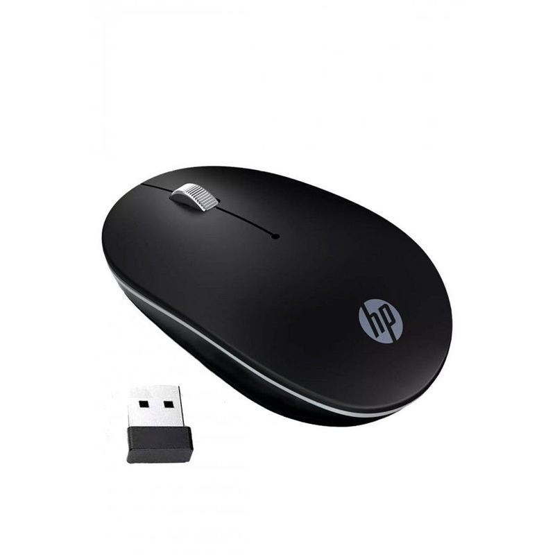 Hp S1500Bk 2.4Ghz 1600Dpi Wireless Silent Mouse Black
