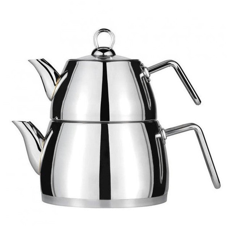 Aquamarine Aquamarine Medium Size Teapot Steel Handle