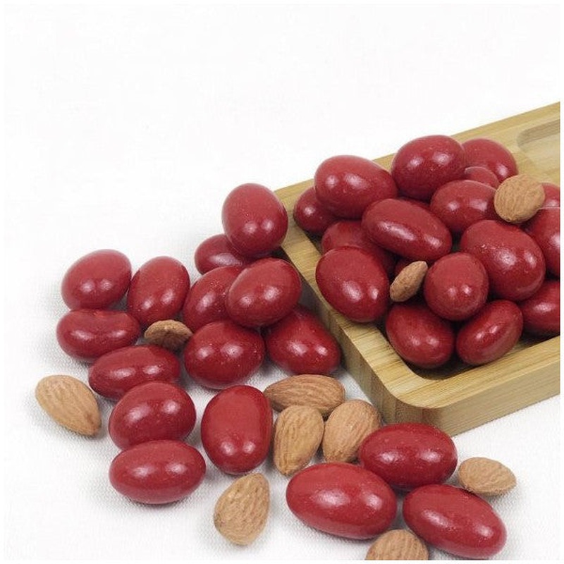Dileker Red Almond Dragee Chocolate 250 Grams