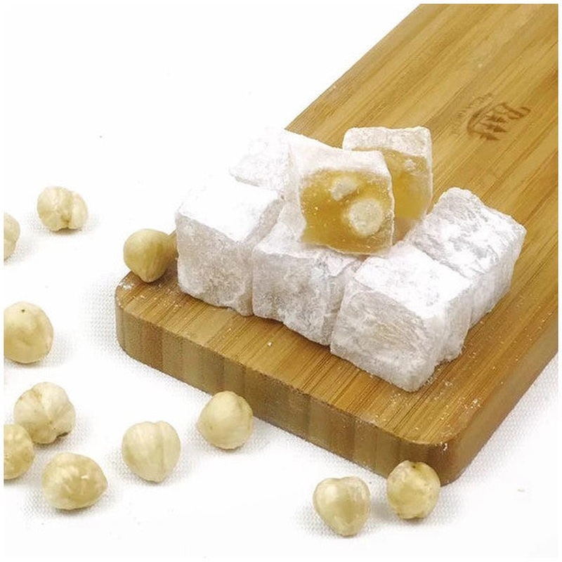 Plain Hazelnut Turkish Delight 500 Grams