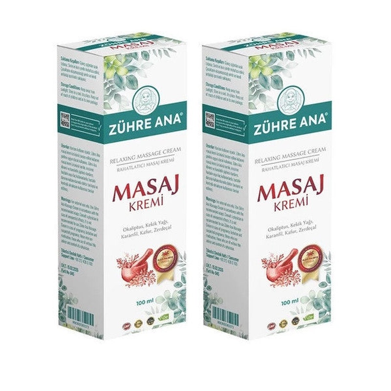 2 X Zuhre Ana Pain Massage Cream