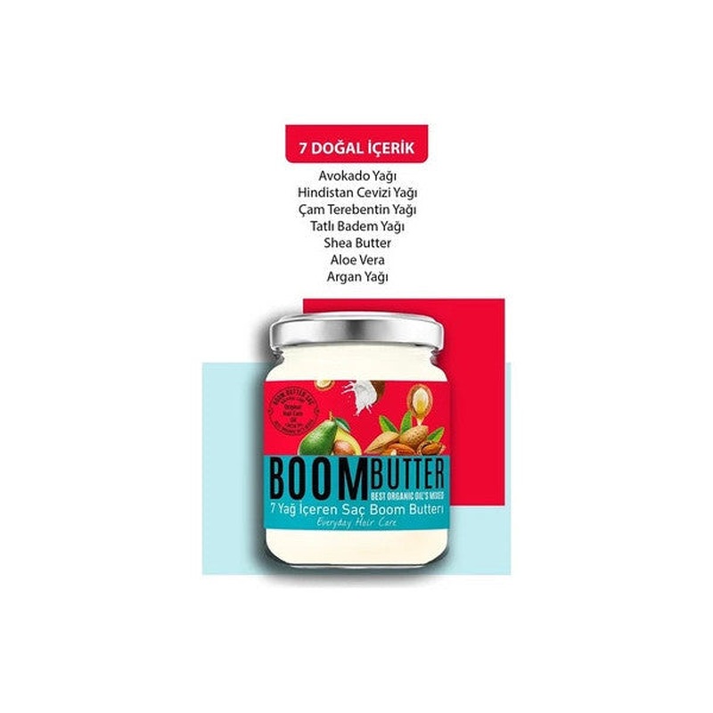 Boom Butter 7 Oil Nourishing And Moisturizing Hair Care Oil 190 Ml