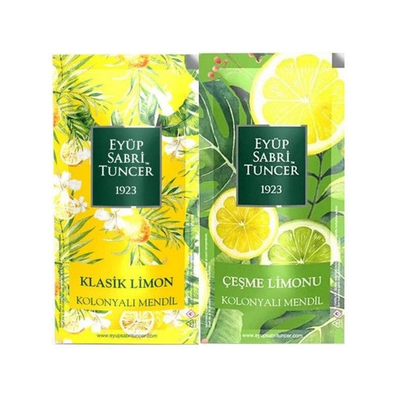 Eyup Sabri Tuncer Classic Lemon And Cesme Lemon Refreshing Towel 300 Pcs