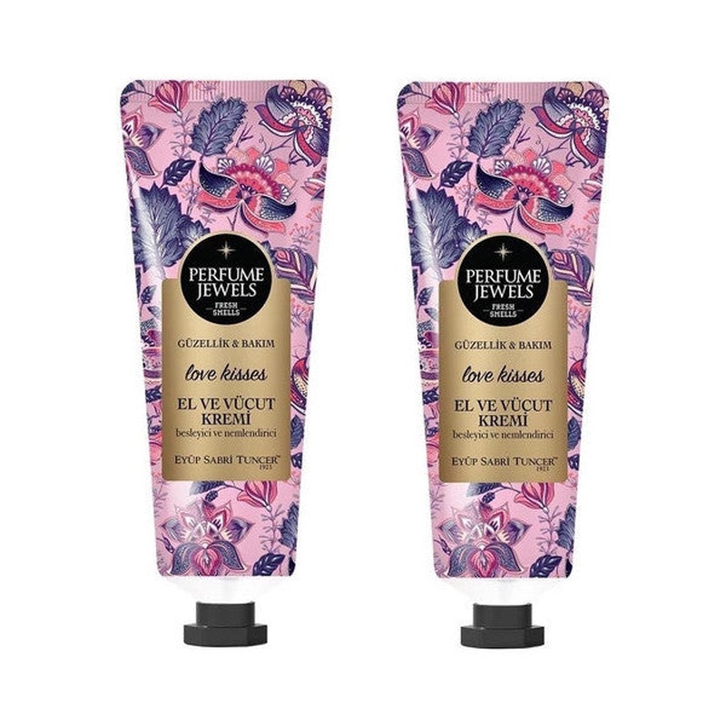 Love Kisses Hand And Body Cream 50 Ml Tube X2