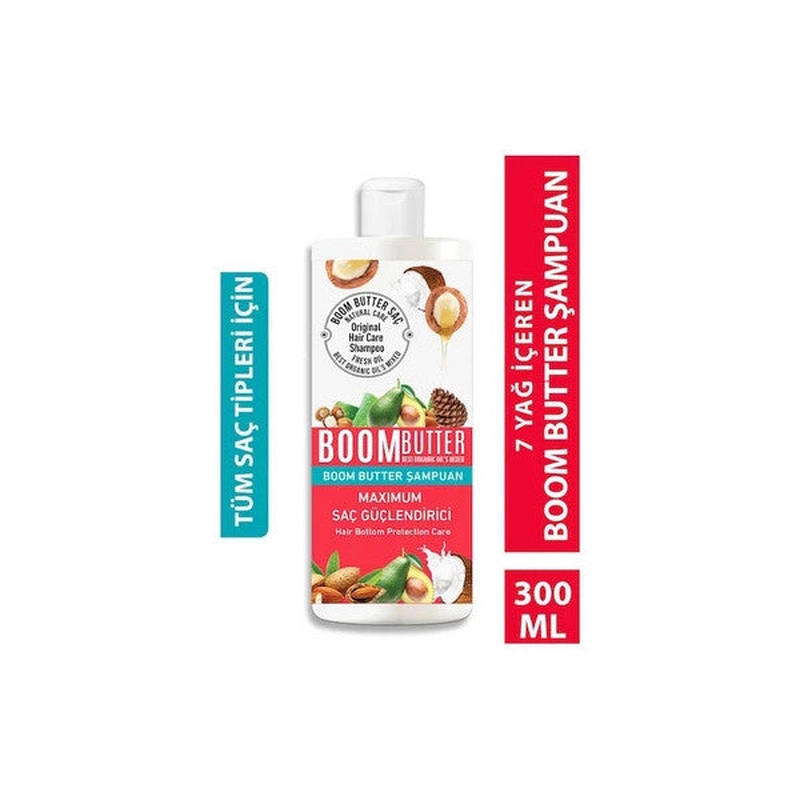 Boom Butter Complete Care Hair Shampoo 400 Ml