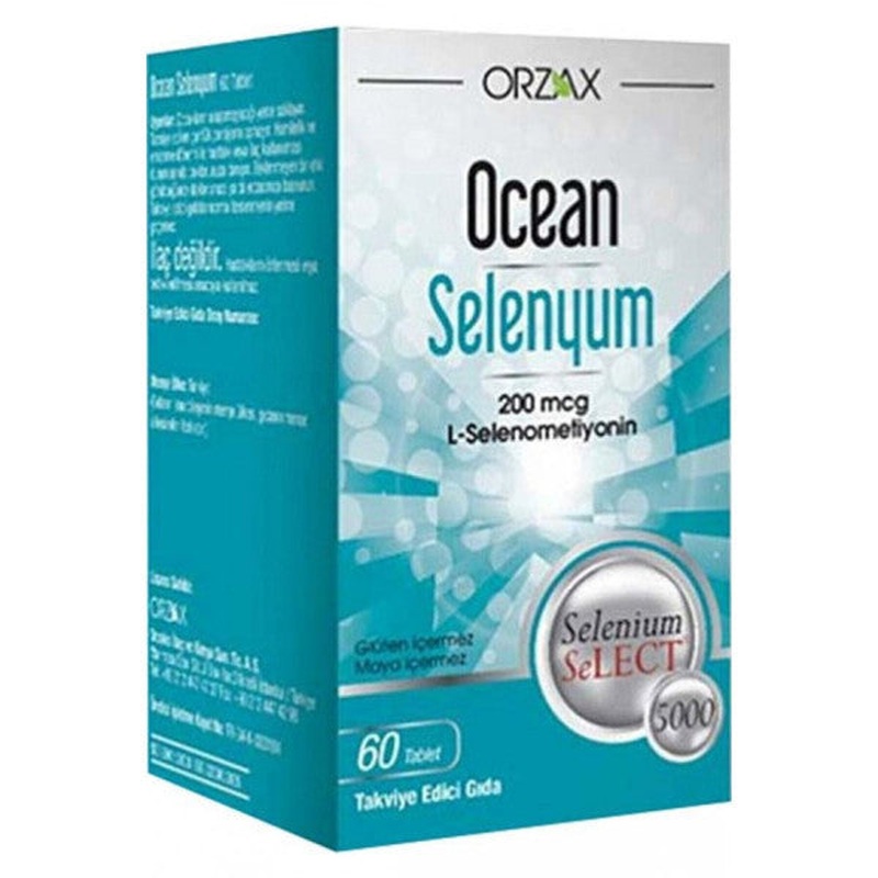 Ocean Selenium 200 Mcg 60 Tablets Saa-227