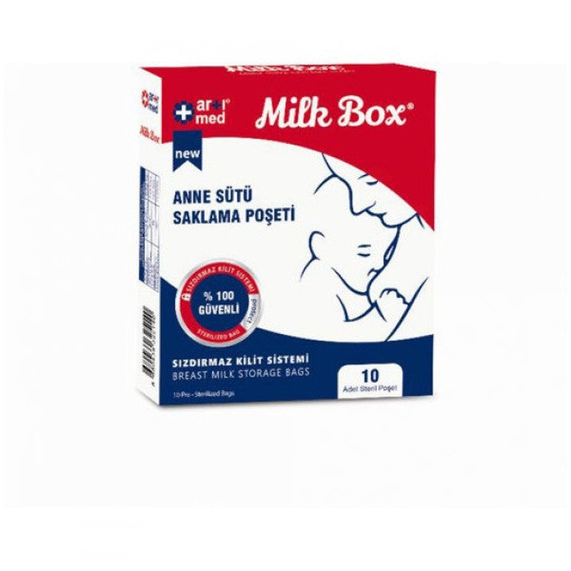 Artimed Milk Storage Bag 10 Pcs