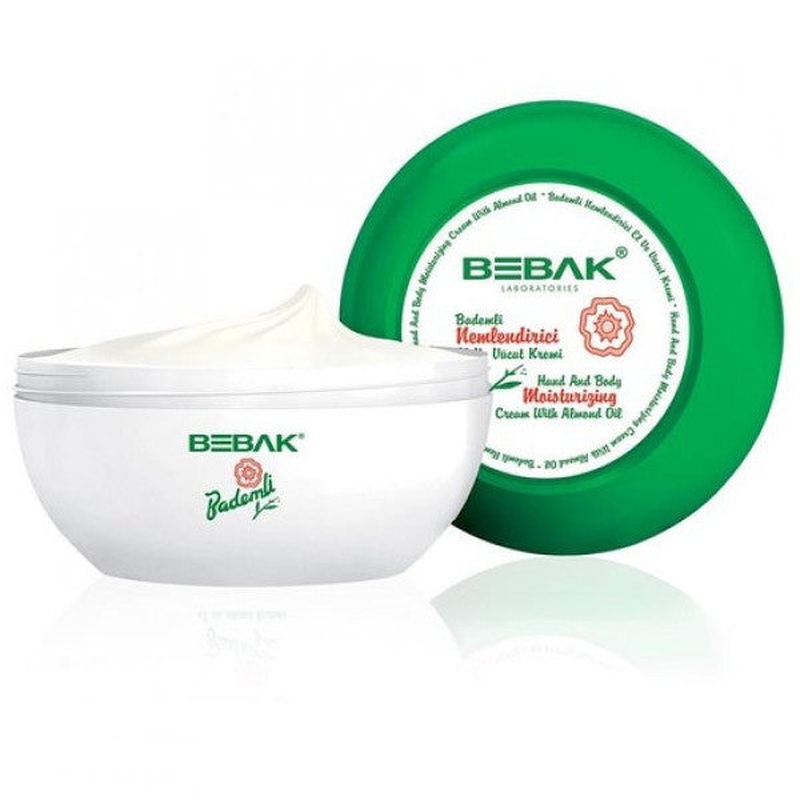 Bebak Almond Moisturizing Hand And Body Cream 200 Ml