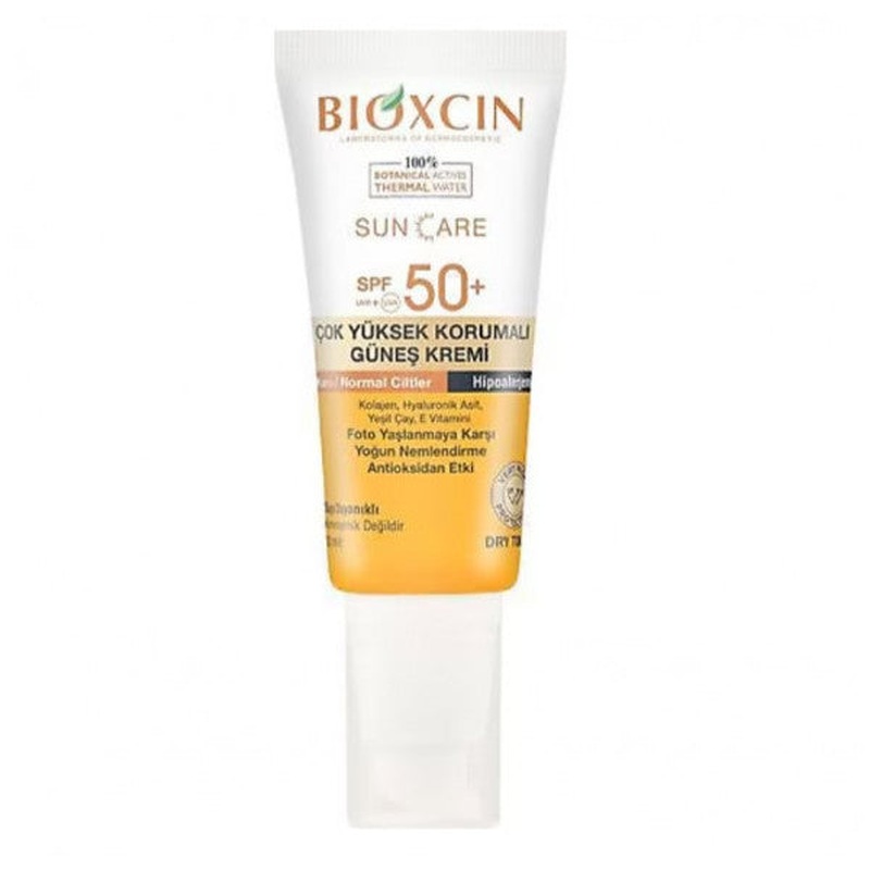 Bioxcin Sun Cream Spf50 For Dry & Normal Skin 50 Ml