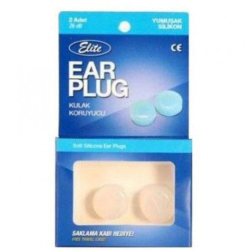 Elite Silicone Ear Plugs 2Piece