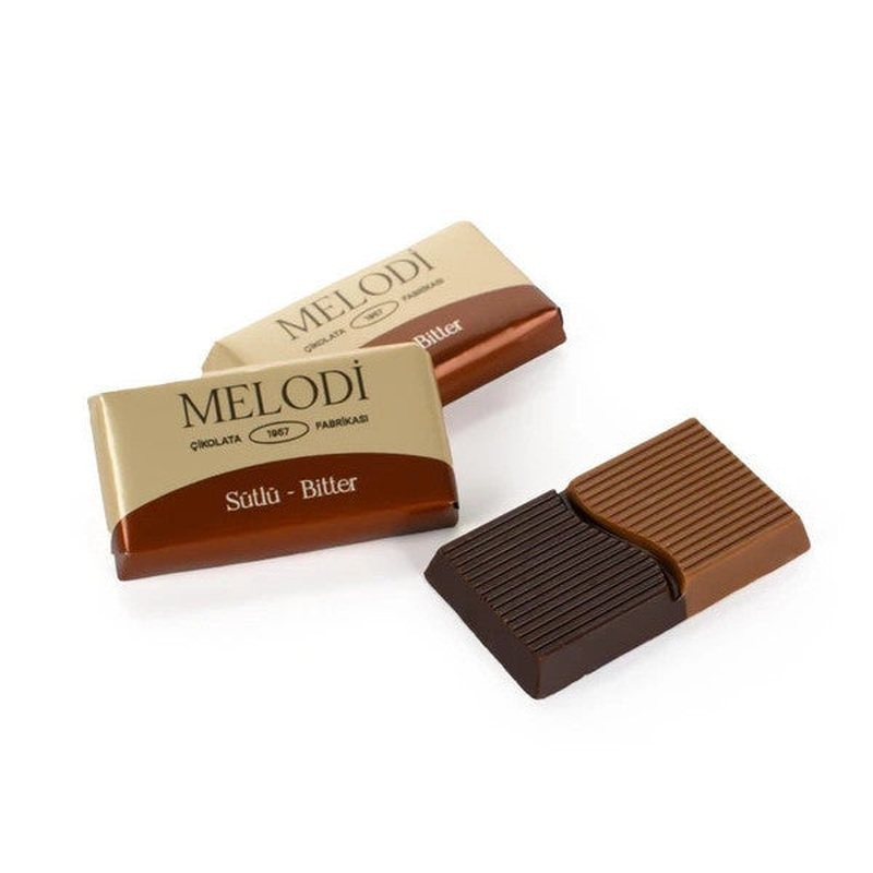 Melodi Chocolate Recital Diva Milk-Dark Chocolate 250 Gr