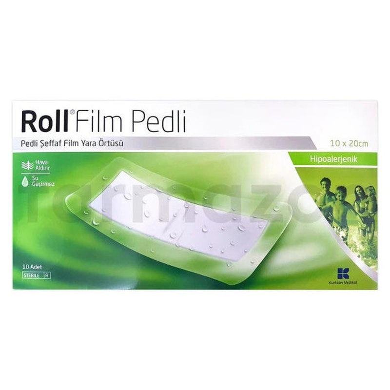 Roll Film Pad Transparent Wound Dressing 10 X 20 Cm