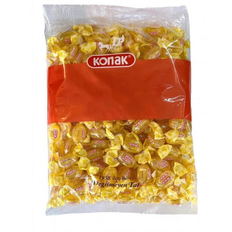 Konak Lemon Filled Bonbon Candy 1 Kg