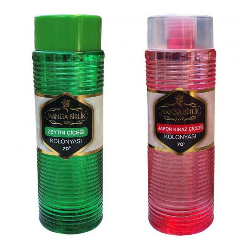 Manisa Birlik Olive Blossom And Japanese Cherry Blossom Cologne 400 Ml 2 Pieces 70 Degrees