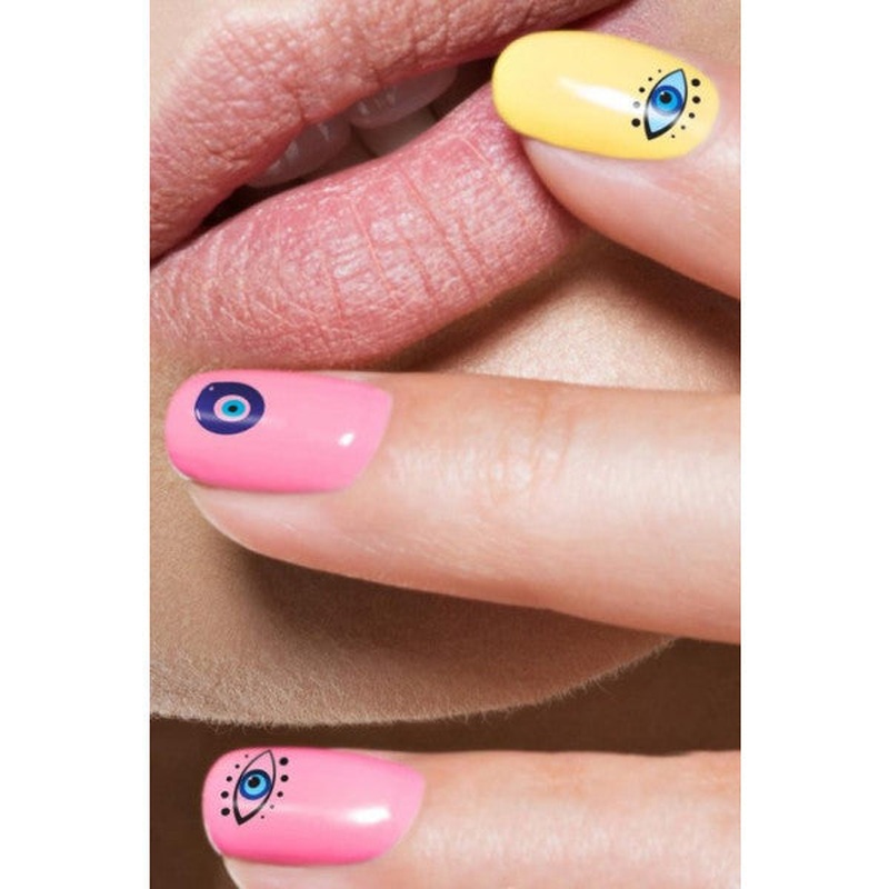 Eye Nail Tattoo,nail Tattoo,nail Art,nail Sticker