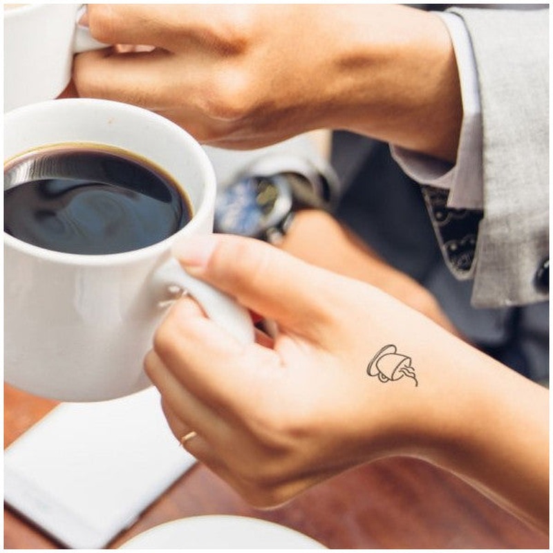 Art-066 Temporary Tattoo, Temporary Tattoo 15.5X15.5 Cm, body Tattoo, Arm Wrist Tattoo, Neck Tattoo, Back Tattoo