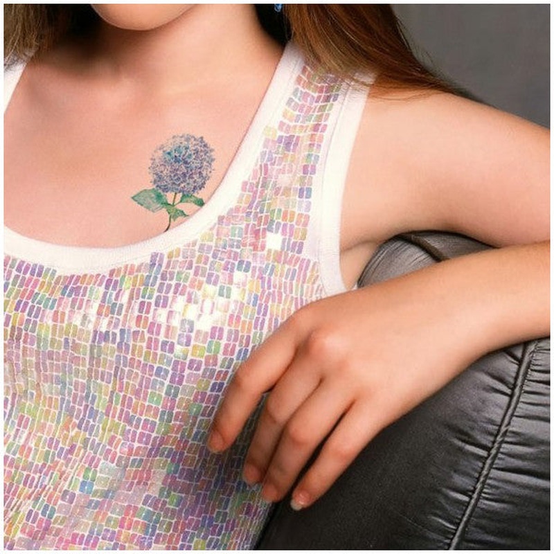 Art-123 Temporary Tattoo, Temporary Tattoo 15.5X15.5 Cm, body Tattoo, Arm Wrist Tattoo, Neck Tattoo, Back Tattoo