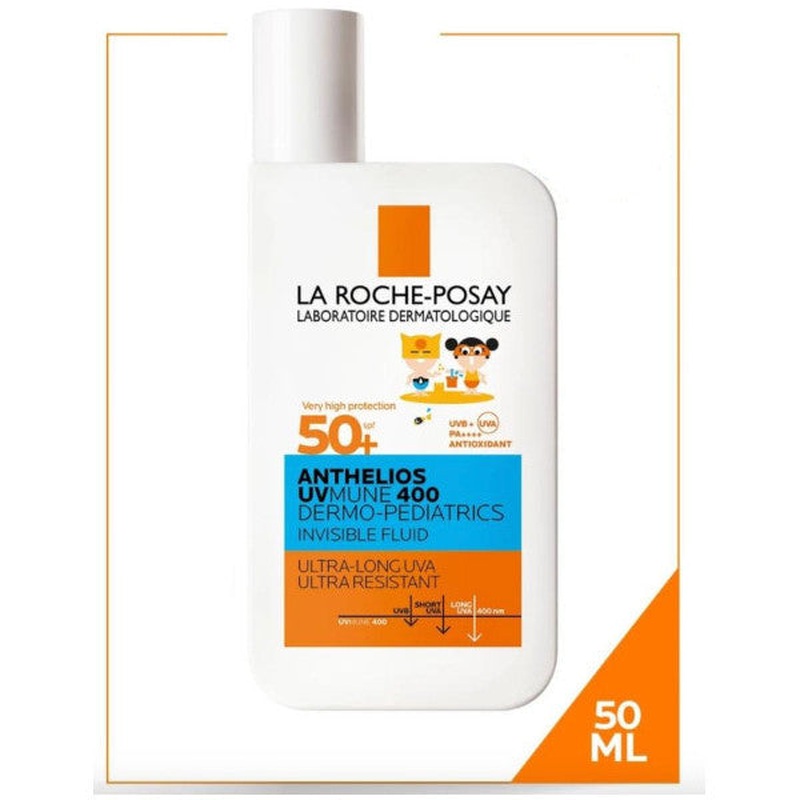 La Roche Posay Anthelios Dermo Pediatric Invisible Fluid Spf50+ 50 Ml