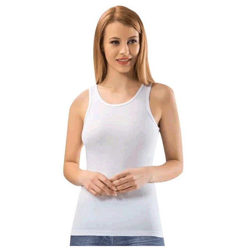 Kota 6020 Women's Wide Strap Undershirt Thick Strap Undershirt