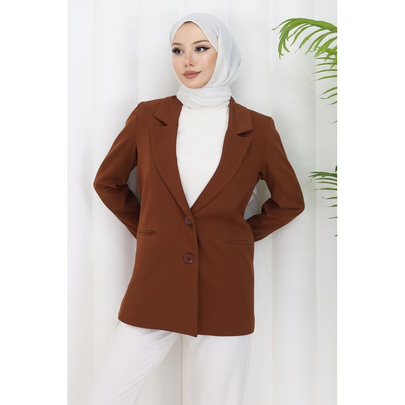 Women's Jacket Brown 6146