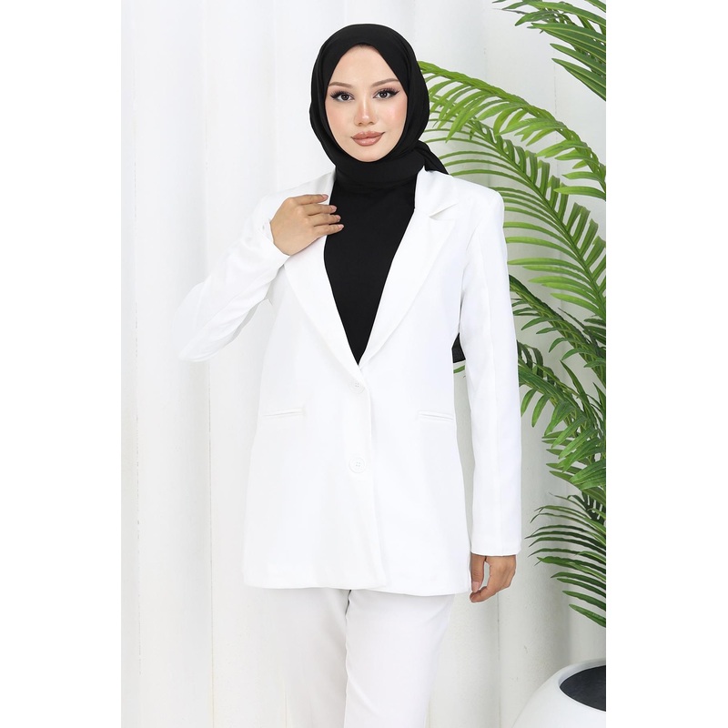 Women's Jacket White 6146