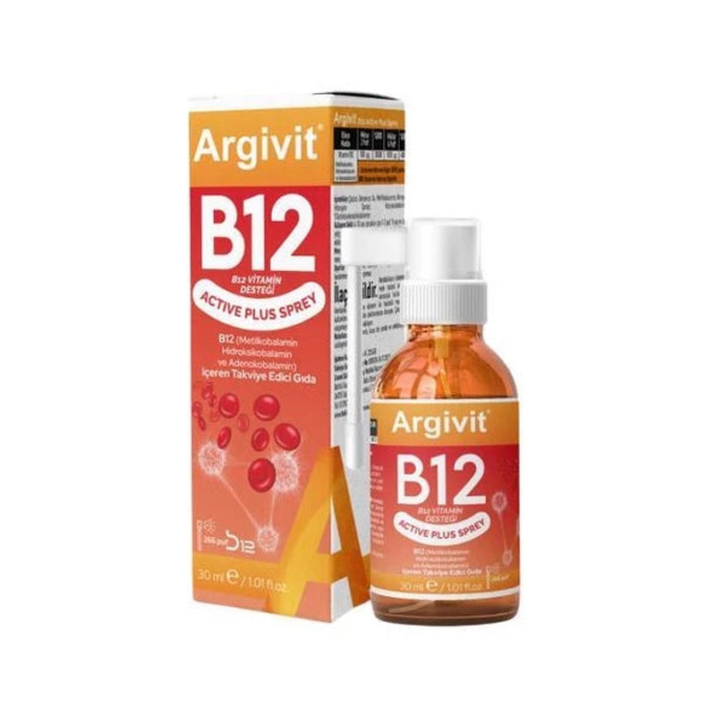 Argivit B12 Active Plus Spray 30 Ml
