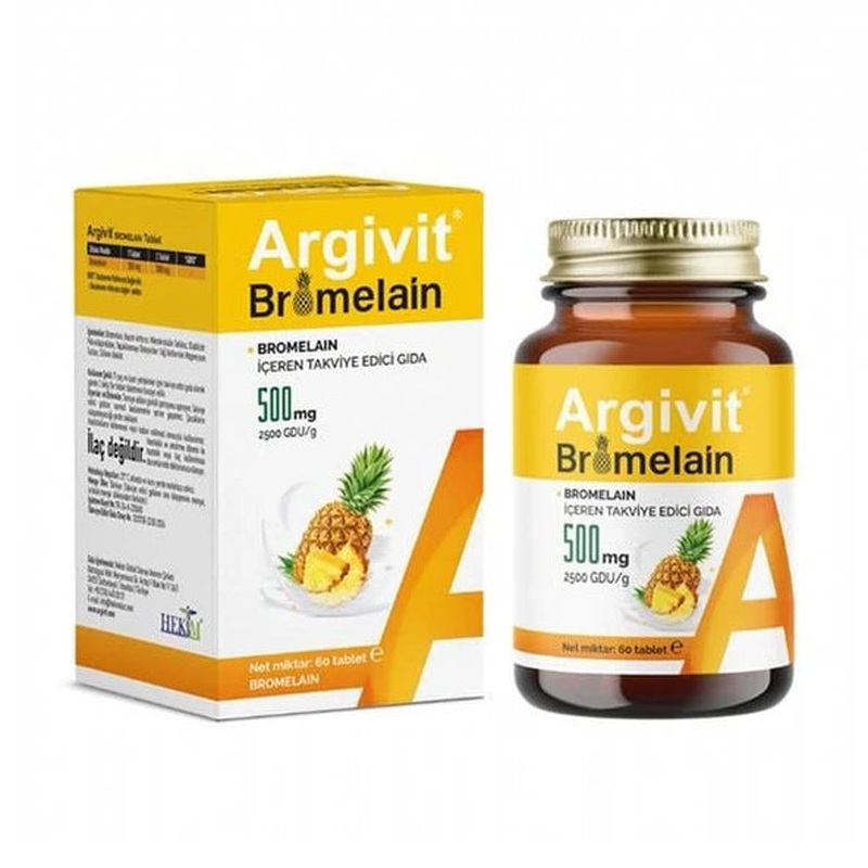 Argivit Bromelain 60 Tablet