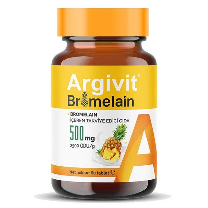 Argivit 500 Mg Bromelain 60 Tablet