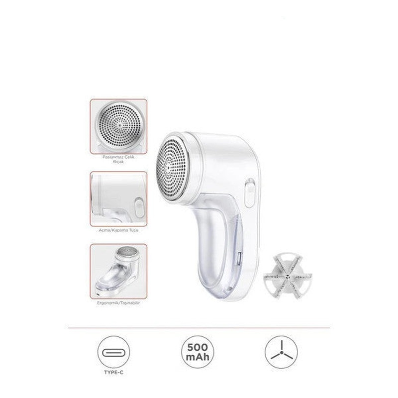 Torima 708 Extra Blade Rechargeable Hair Cleaning And Lint Cleaning Machine