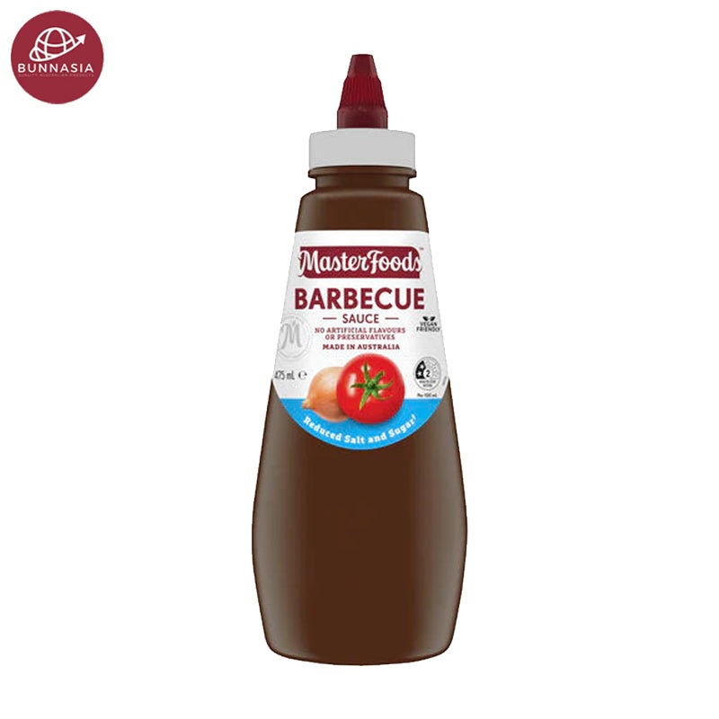 Masterfoods Barbecue Reduced Salt & Sugar 475ml