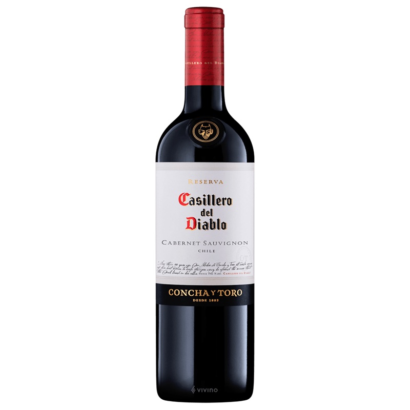 CASILLERO DEL DIABLO CABERNET SAUVIGNON 750 ML
