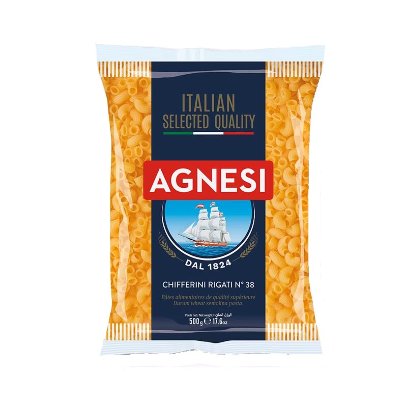 Agnesi Chifferini N38 500g