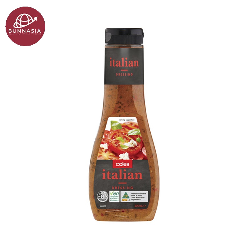 Coles Dressing Italian 300ml