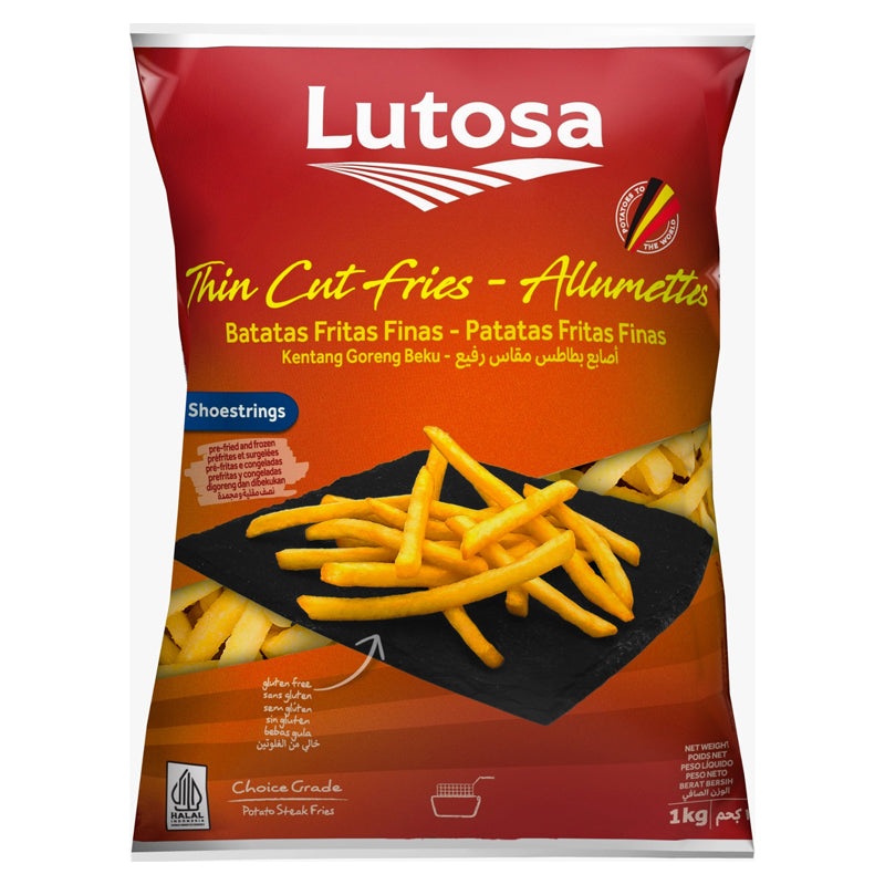 Thin Cut Fries 7/7mm 2.5kg