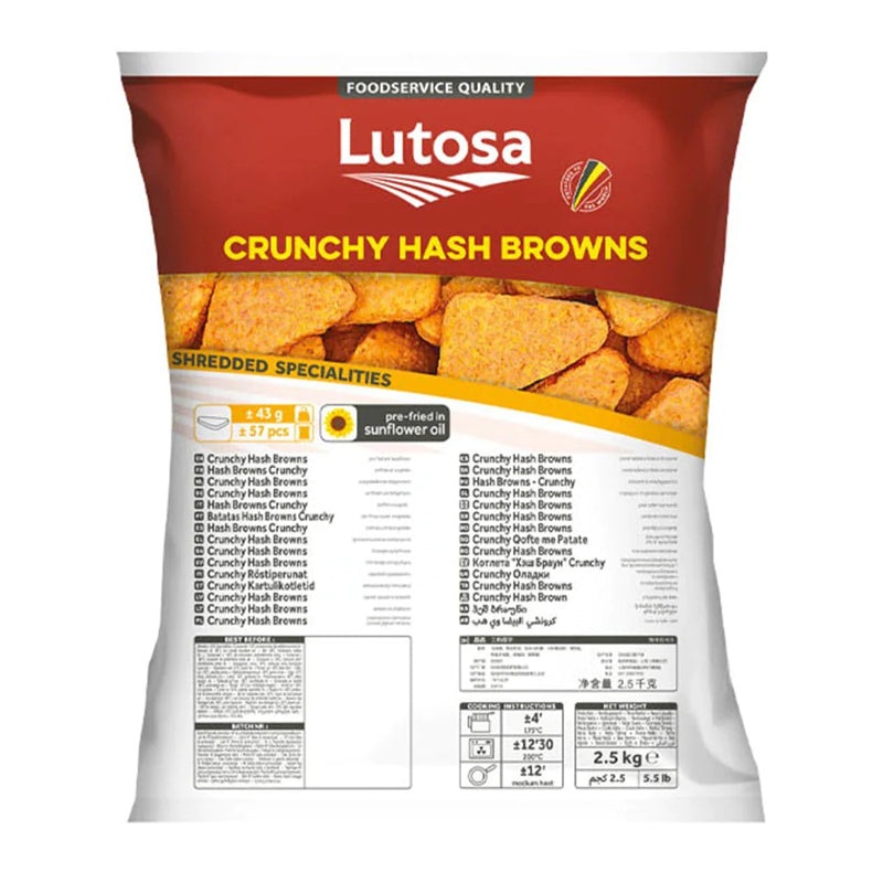 Crunchy Hashbrowns 2.5kg