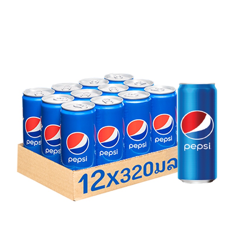Pepsi Can 320ml Shrink film 12 can