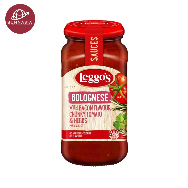 Leggo's Bolognese Bacon, Chunky Tomato & Herbs 500g