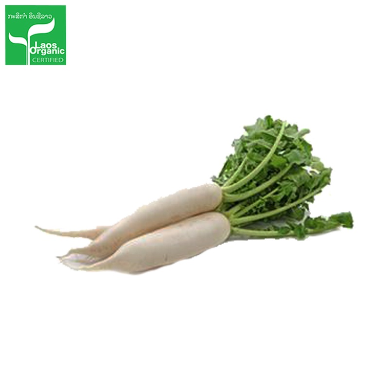 Organic White Radish per 0.5kg