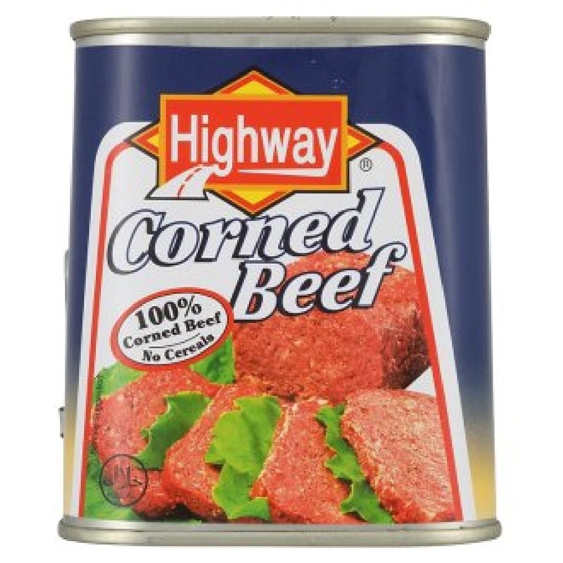 HIGHWAY  CORNED BEEF  340G