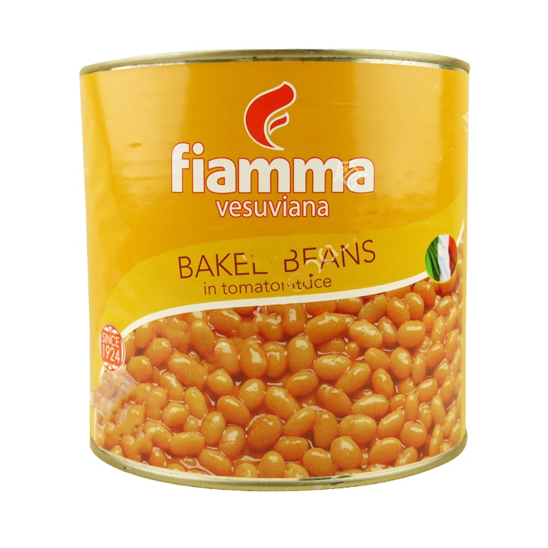 FIAMMABAKED BEANS A10  2500G