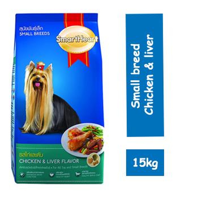 Smart Heart Small breed Chicken & Liver (Dog) 15 kg