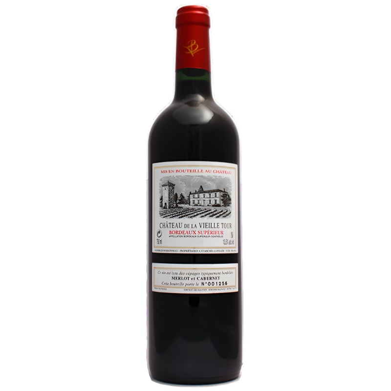 CHATEAU DE LA VIEILLE TOUR BORDEAUX SUPERIEUR 750 ML