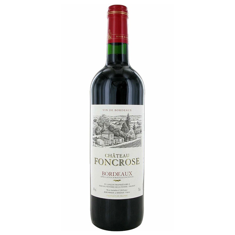 CHATEAU FONCROSE BORDEAUX 750 ML