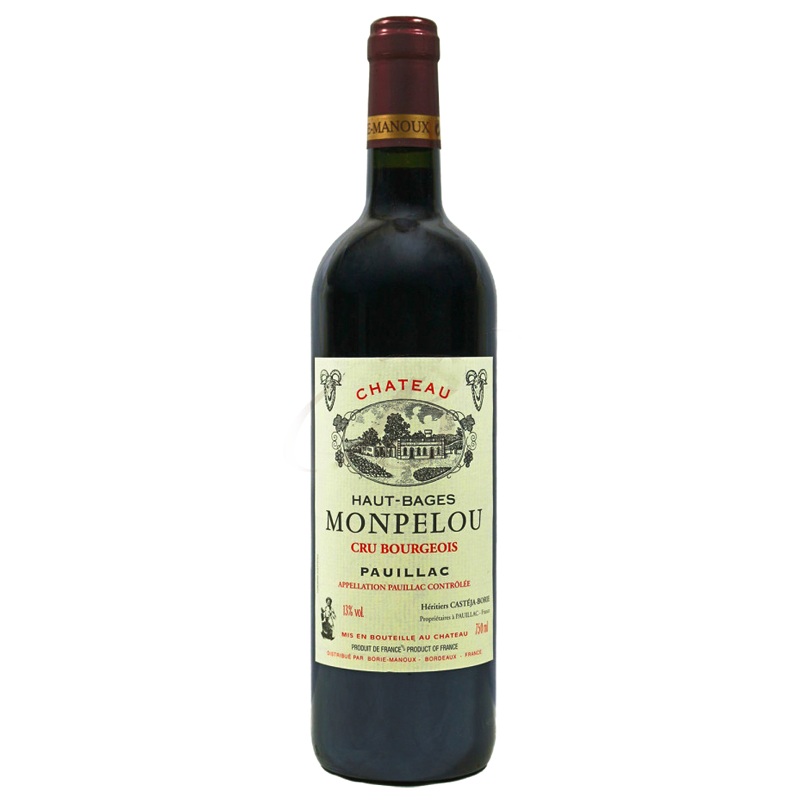 CHATEAU HAUT BAGES MONPELOU, CRU BOURGEOIS PAUILLAC ( Year 2015 ) 750 ML