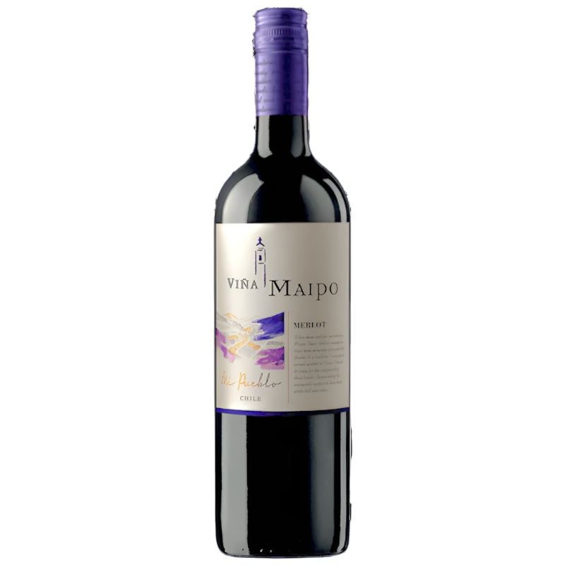 VINA MAIPO MI PUEBLO MERLOT 750 ML
