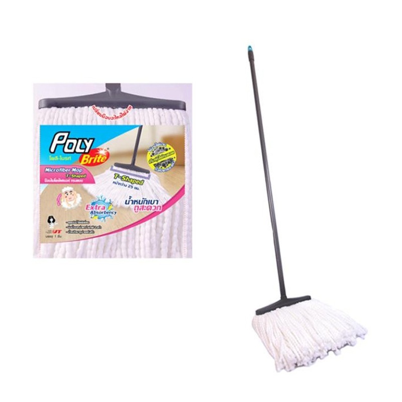 Poly Brite Ultra Microfiber Mop - T Shape (Mr. Sheepy) per piece