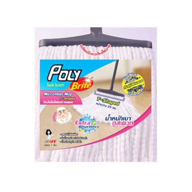 Poly Brite Ultra Microfiber Mop T Shape (Mr. Sheepy)-Refill per piece