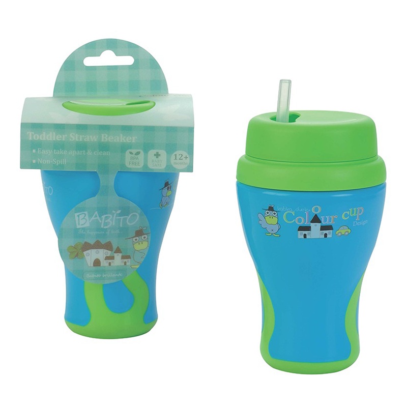 Babito Baby Straw Drinking Cup step 2 12 Months+