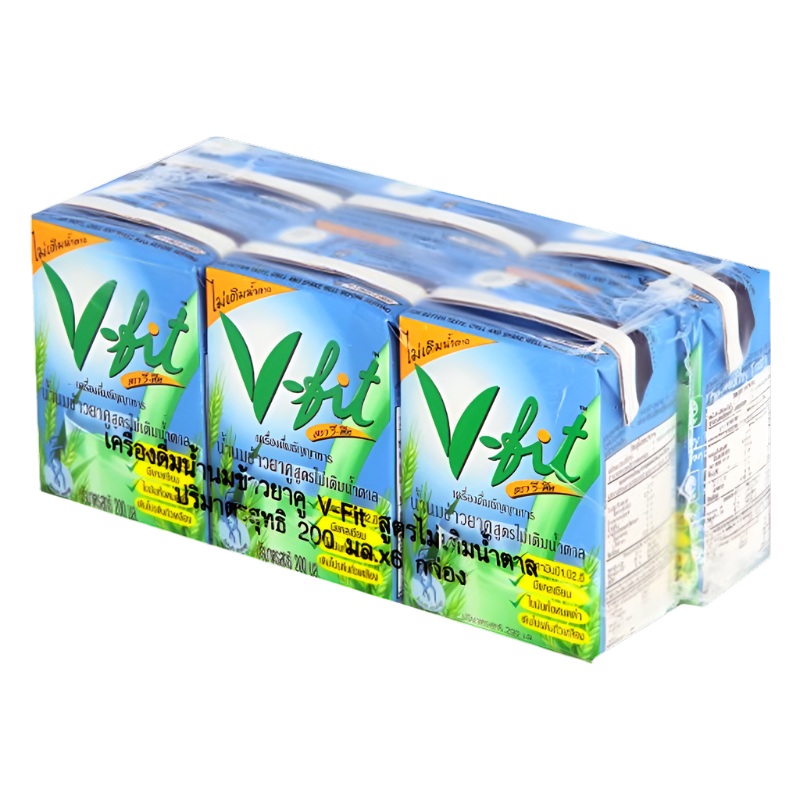 V-Fit Milk & Powder-Food & Beverage Size 200ml Pack of 6 boxes