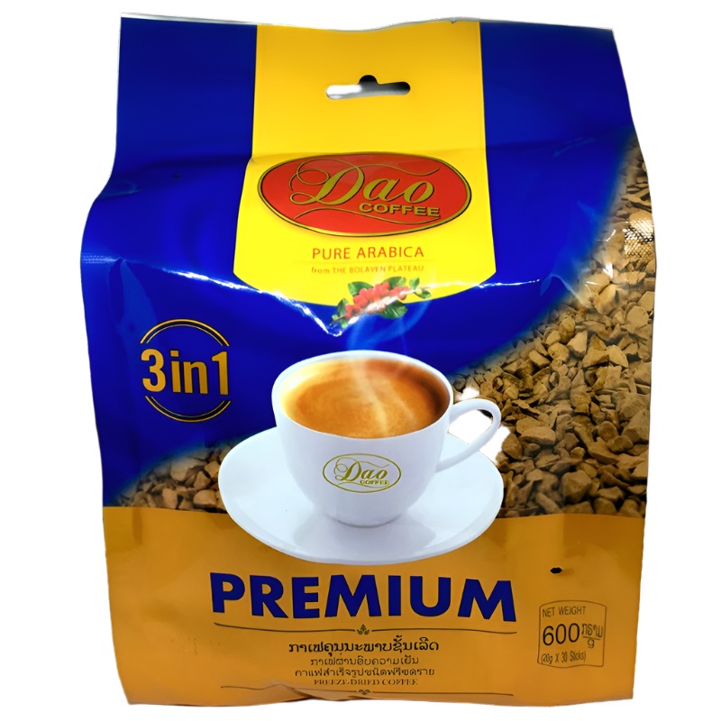 Dao Coffee Pure Arabica From The Bolaven Plateau Formula Premium 500g Pack of 30bags
